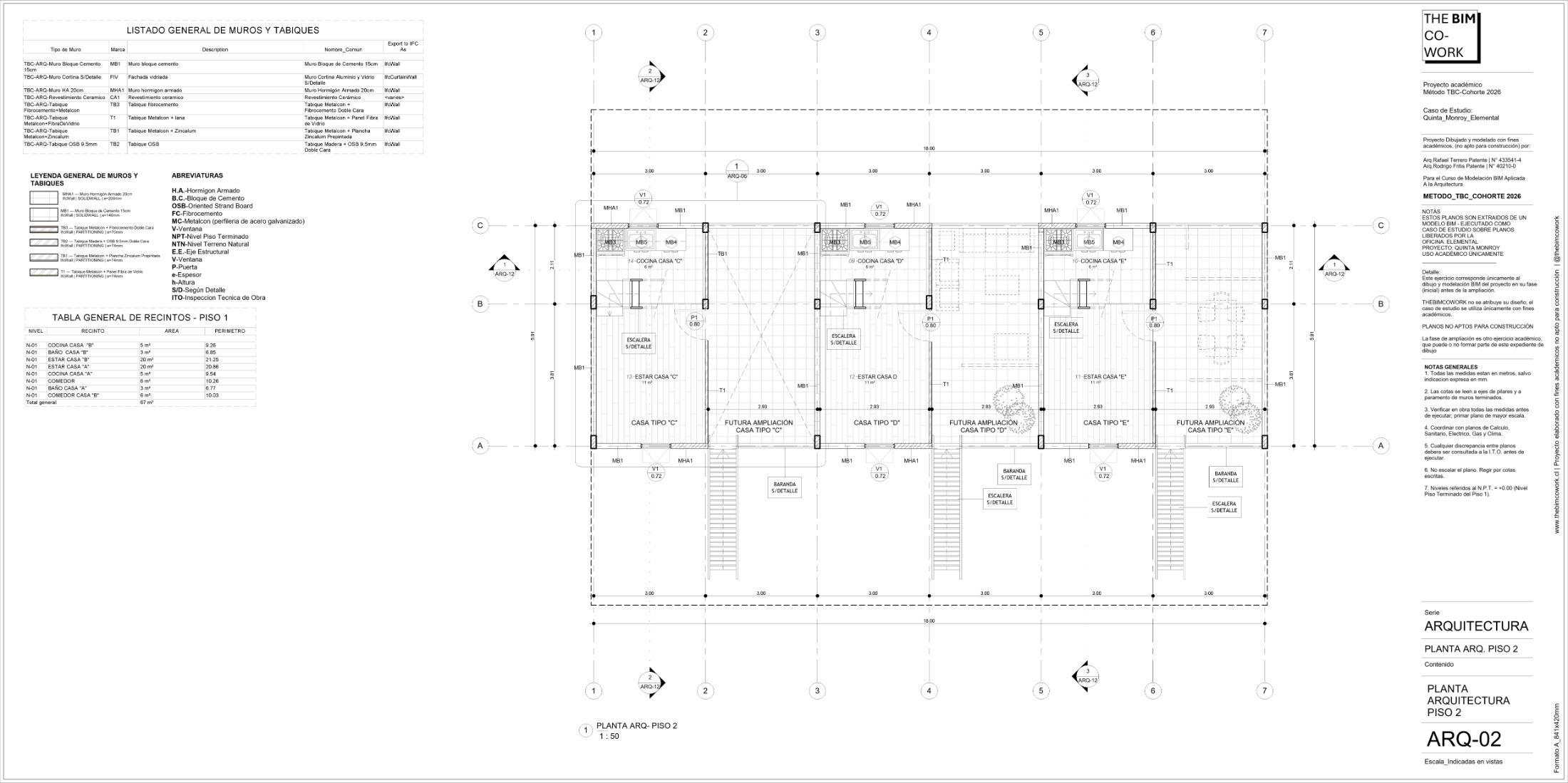 Lámina ARQ-02