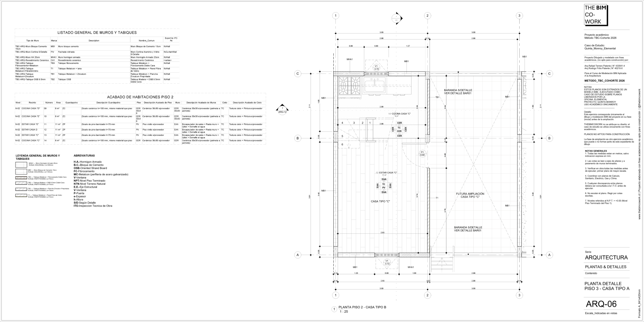 Lámina ARQ-06